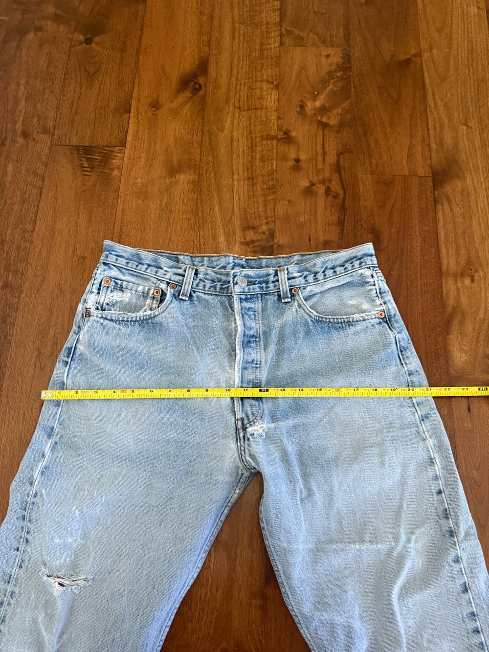 Vintage Levi’s 501 Denim Jeans Made in USA - Picture 7 of 15